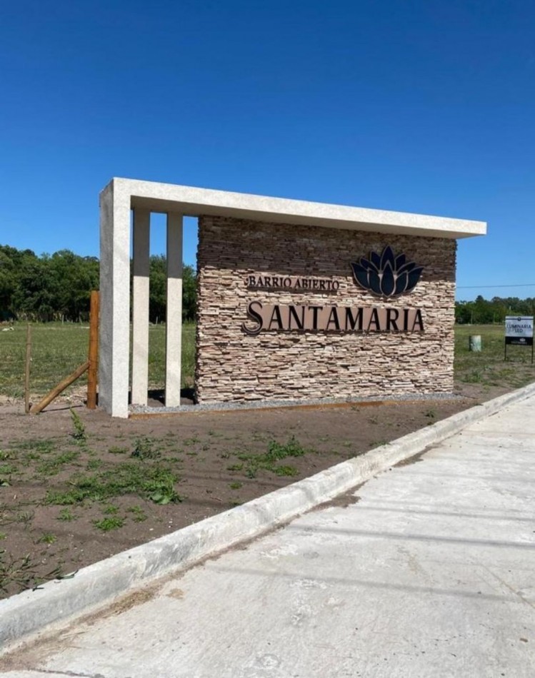 VENTA LOTE BARRIO SEMICERRADO SANTAMARIA CAÑUELAS CON ESCRITURA!!! TOMA VEHICULO EN PARTE DE PAGO