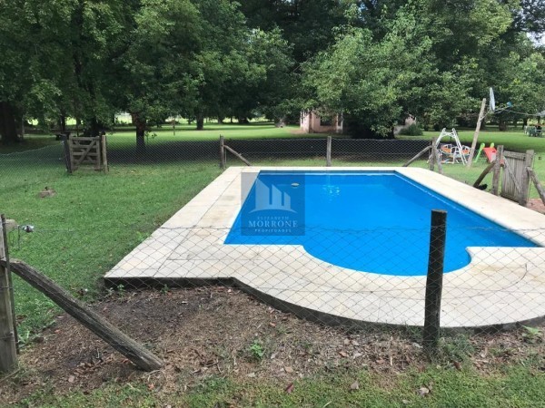 VENTA 10 HECTAREAS CON 2 CASAS CANCHAS DE FUTBOL QUINCHO Y PILETA, ALMIRANTE BROWN -VICENTE CASARES-