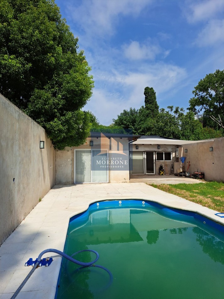 VENTA IMPORTANTE LOTE DE 10x43 MTS CON DEPTO 2 AMBIENTES Y PILETA, RECARTE 630 -MONTE GRANDE-